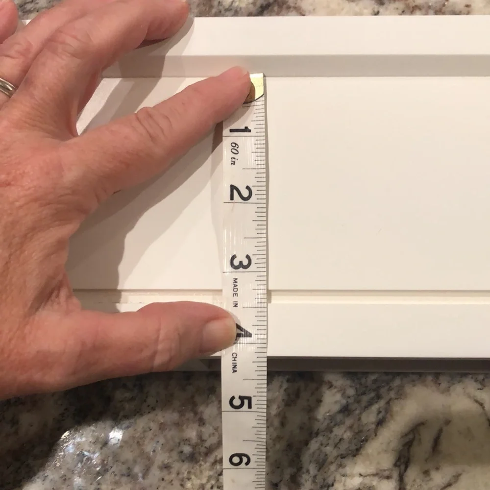 New, never used White Display Mantles